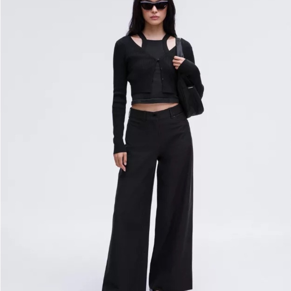 Lululemon city sleek utilitech wide leg pants